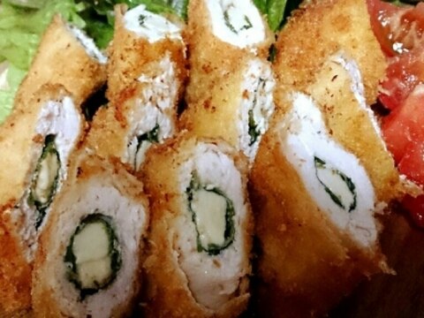 大葉とチーズのとりむね肉フライ レシピ 作り方 By Pittu39 楽天レシピ 大葉とチーズのとりむね肉フライ レシピ 作り方 By Pittu39 楽天レシピ